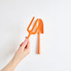 children’s fork & trowel | orange