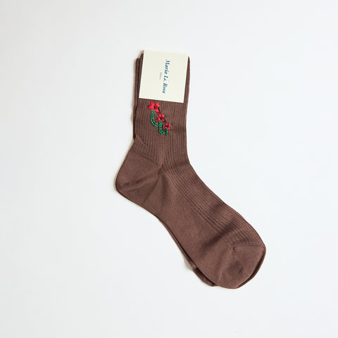 maria la rosa socks | poppy