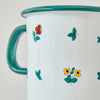 enamel measuring jug