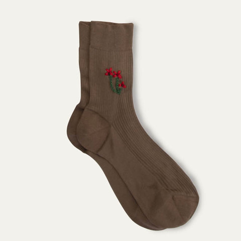 maria la rosa socks | poppy
