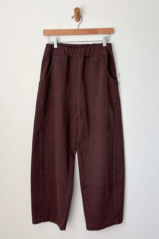 le bon shoppe arc pant | chocolate pre-order