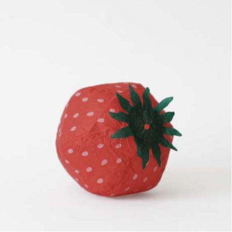 paper balloon strawberry
