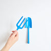 children’s fork & trowel | blue