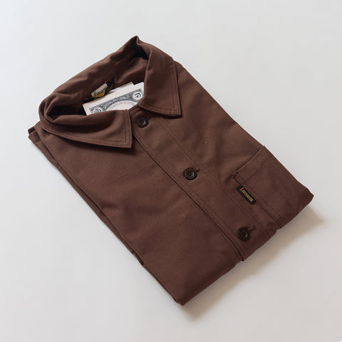 le laboureur french workers jacket | marron