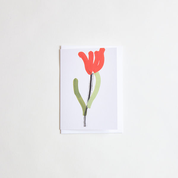 lucky luijk card | red tulip