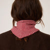 francie daisy scarf | cherry stripe