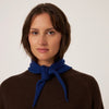 francie daisy scarf | cobalt