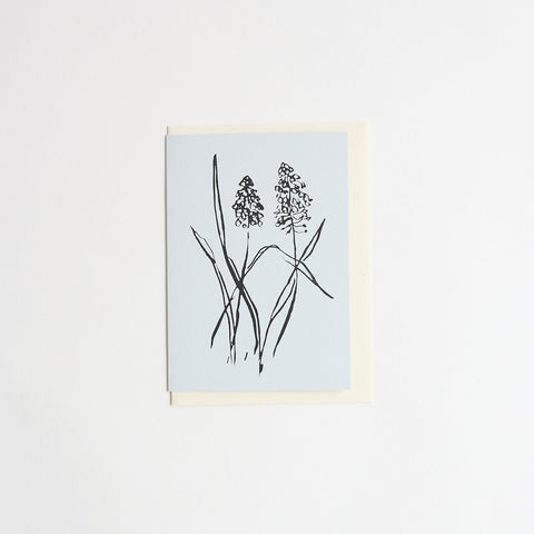 atelier auge card | grape hyacinth