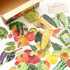 vegetable market sticker box