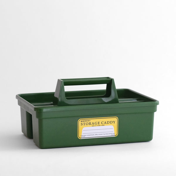 penco storage caddy | green