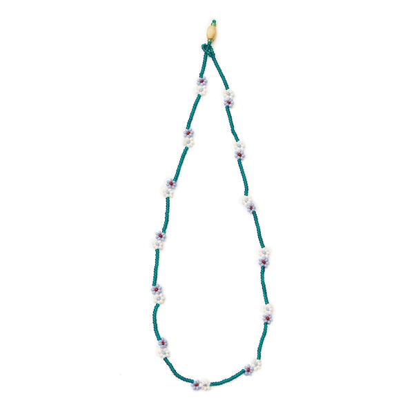 emily levine l emerald flower necklace